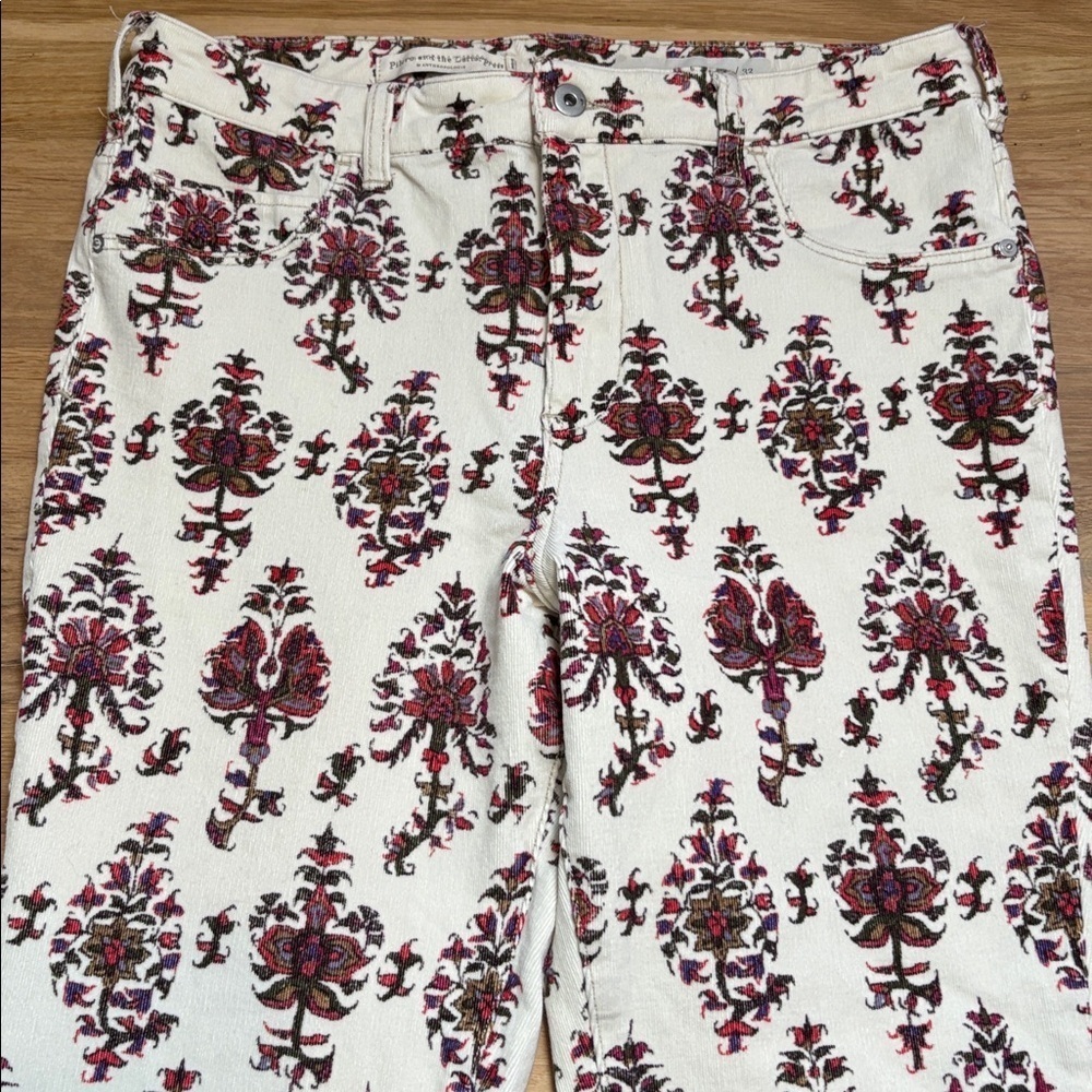 Pilcro and the Letterpress by Anthropologie Corduroy Bootcut Pants Women’s 32 - Picture 5 of 16